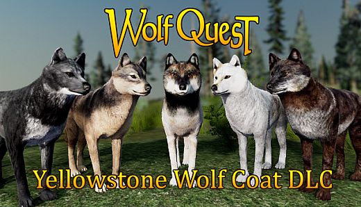 WolfQuest: Anniversary - Yellowstone Wolf Coat Pack