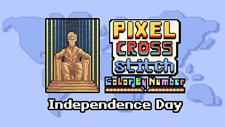 Pixel Cross Stitch - Independence Day Pack DLC