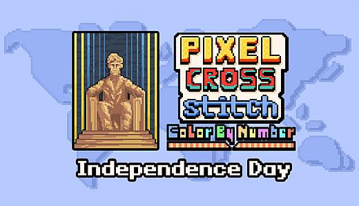 Pixel Cross Stitch - Independence Day Pack