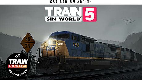 Train Sim World 5: CSX C40-8W Loco Add-On DLC