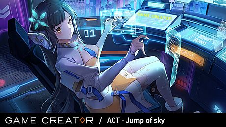 GameCreator - ACT - 空之跃 - Jump of Sky （平台跳跃-无战斗 Platformer-No Combat） DLC