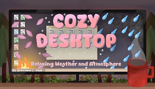 Cozy Desktop: Relaxing Weather and Atmosphere