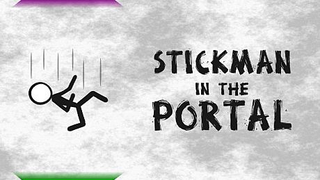 Stickman in the Portal Game