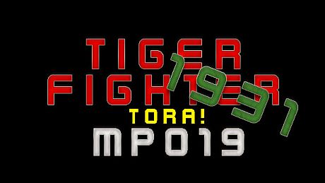 Tiger Fighter 1931 Tora! MP019 DLC