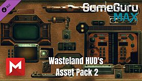GameGuru MAX Wasteland Asset Pack - HUD's Volume 2