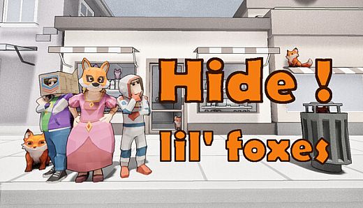 Hide ! lil' foxes