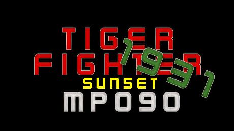 Tiger Fighter 1931 Sunset MP090 DLC