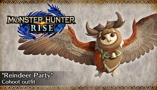 MONSTER HUNTER RISE - "Reindeer Party" Cohoot outfit