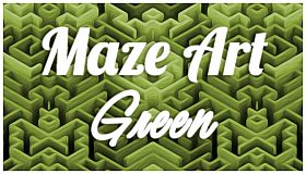 Maze Art: Green