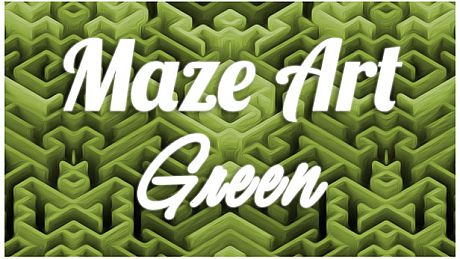 Maze Art: Green Game