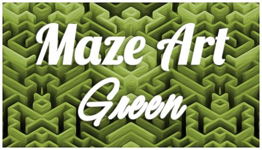 Maze Art: Green