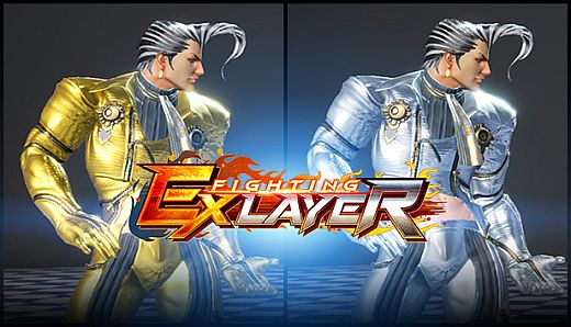 FIGHTING EX LAYER - Color Gold/Silver: Rosso