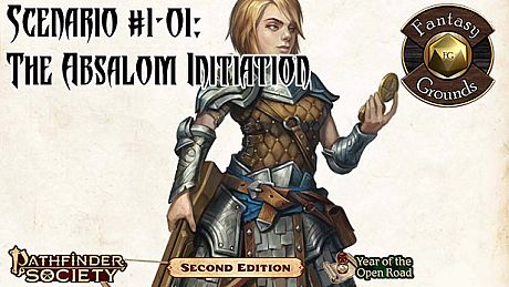 Fantasy Grounds - Pathfinder 2 RPG - Pathfinder Society Scenario #1-01: The Absalom Initiation DLC