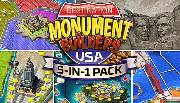 Buy 5-in-1 Pack - Monument Builders: Destination USA
