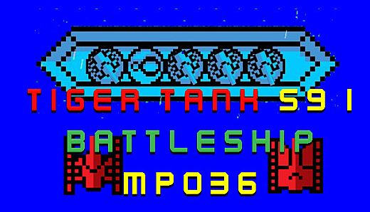 Tiger Tank 59 Ⅰ Battleship MP036