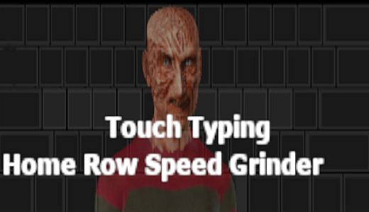Touch Typing Home Row Speed Grinder - iReact Freddy Krueger Nightmare Custom Art Keyboard