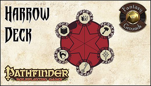 Fantasy Grounds - Pathfinder RPG - Harrow Deck (PFRPG)