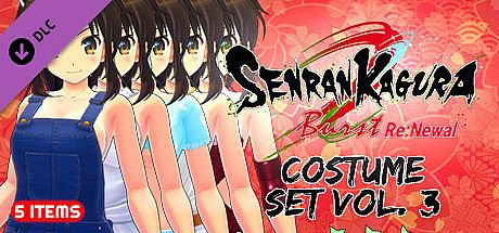 SENRAN KAGURA Burst Re:Newal - Costume Set Vol.3 DLC