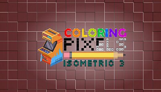 Coloring Pixels - Isometric 3 Pack