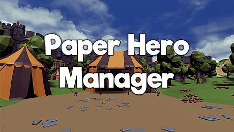Paper Hero Manager Game