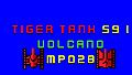 Tiger Tank 59 Ⅰ Volcano MP028