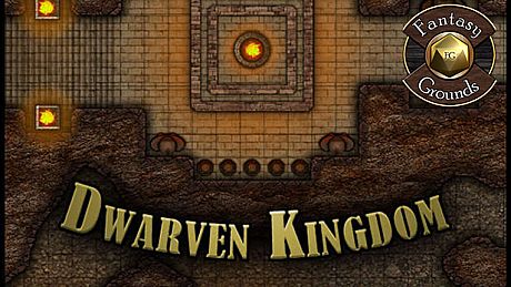 Fantasy Grounds - Paths to Adventure: Dwarven Kingdom (Map Pack) DLC