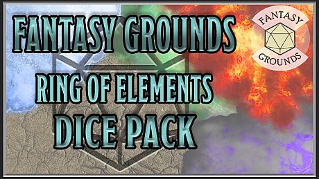 Fantasy Grounds - Ring of Elements Dice Pack DLC