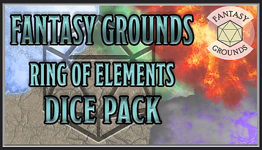 Fantasy Grounds - Ring of Elements Dice Pack