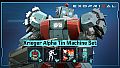 Exoprimal - Krieger Alpha Tin Machine Set