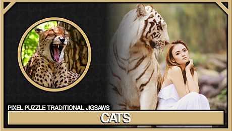 Pixel Puzzles Traditional Jigsaws Pack: Cats DLC