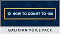 How to Count to 100 - Galician Voice Pack