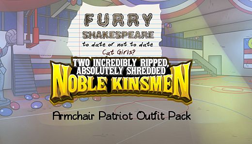 Furry Shakespeare: Two Incredibly Ripped, Absolutely Shredded Noble Kinsmen: Armchair Patriots Outfit Pack