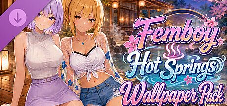 Femboy Hot Springs Wallpaper Pack