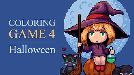 Coloring Game 4 - Halloween DLC
