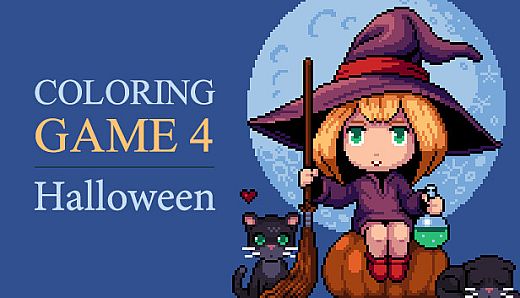 Coloring Game 4 - Halloween