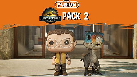 Funko Fusion - Jurassic World Rebirth Pack 2 - Dr Henry Loomis and Raptor