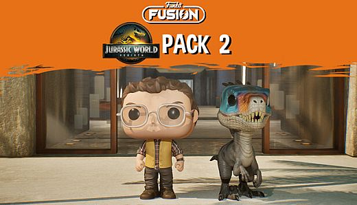 Funko Fusion - Jurassic World Rebirth Pack 2 - Dr Henry Loomis and Raptor