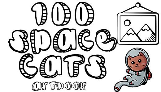 100 Space Cats - Artbook