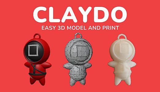 Claydo:Easy 3D Modelling & Printing