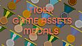 TIGER GAME ASSETS MEDALS