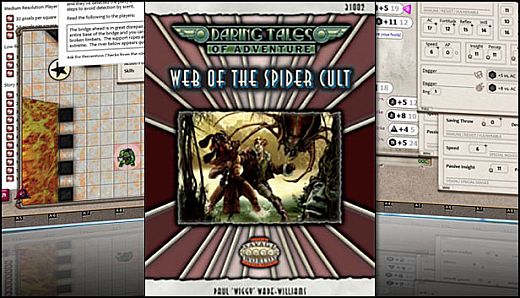 Fantasy Grounds - Daring Tales of Adventure #02 - Web of the Spider Cult (Savage Worlds)