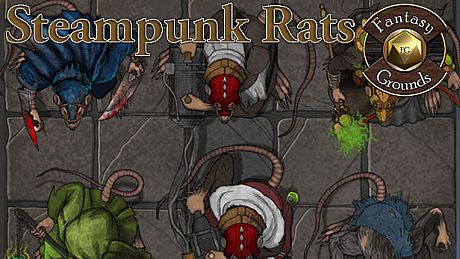 Fantasy Grounds - Devin Night TP131: Steampunk Rats DLC