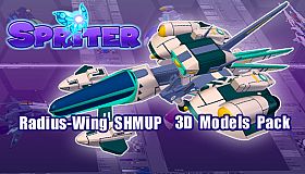 Radius-Wing SHMUP 3d Models