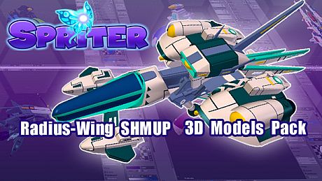 Radius-Wing SHMUP 3d Models DLC