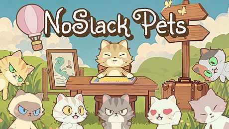 NoSlack Pets: Lo-Fi Paws Game
