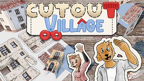 Cutout Village Game