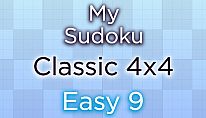 My Sudoku - Classic 4x4 Easy 9 für PC kaufen