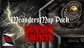 Fantasy Grounds - Meanders Map Pack: Horror Haunts (Map Pack)