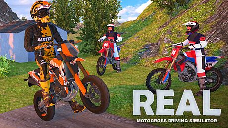 Real Motocross Driving Simulator Game