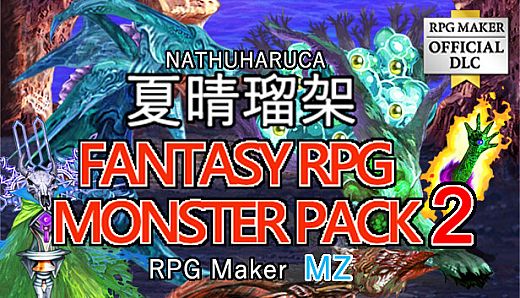RPG Maker MZ - NATHUHARUCA Fantasy RPG Monster Pack 2